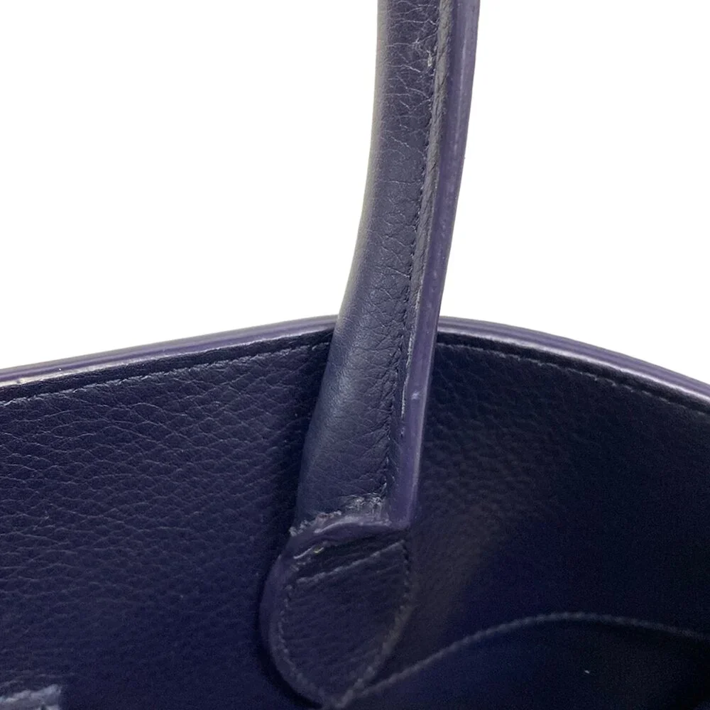 Salvatore Ferragamo Hug Handbag M Handbag 215608 Midnight Blue (Dark Navy)